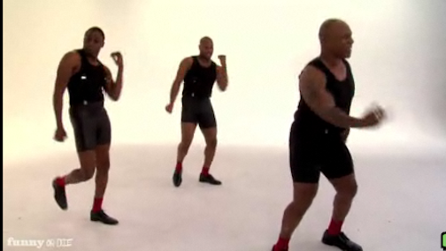 Here is Wayne Brady & Mike Tyson trying there best to sing and dance to 