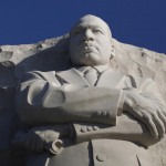 The new Martin Luther King Jr. memorial is shown in Washington