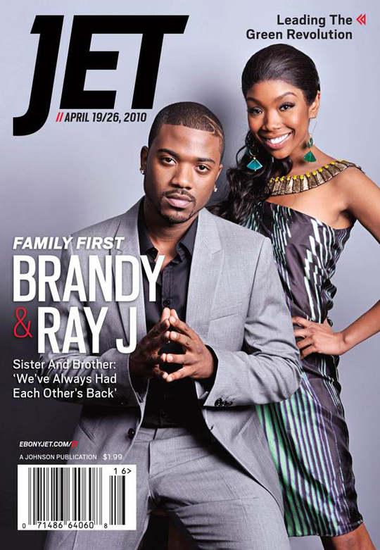 Ray J & Brandy Jet Magazine