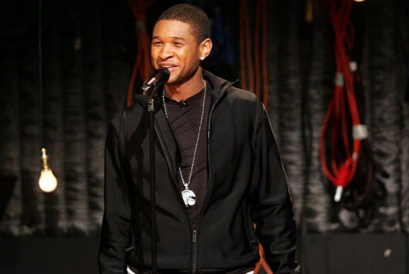Usher-wife-sing