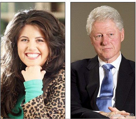 Bill Clinton and Monica Lewinsky 2011