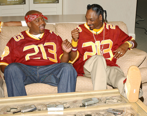 Nate Dogg and Snoop Dogg March 16