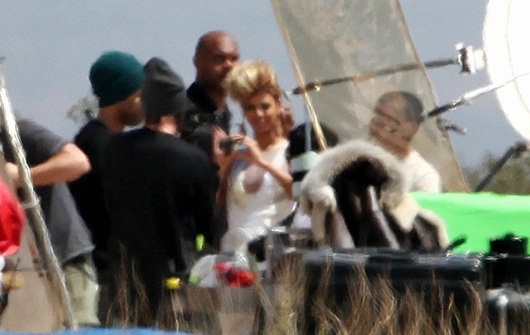 Beyonce-on-Set-of-New-Video