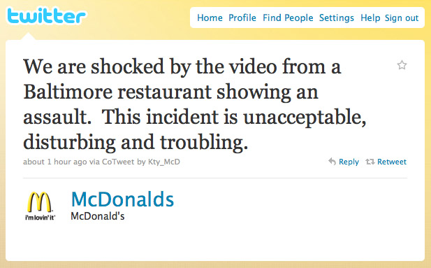McDonalds-response