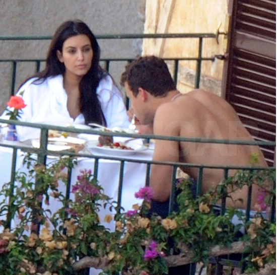 Kim Kardashian And Kris Humphries Honeymoon In Italy