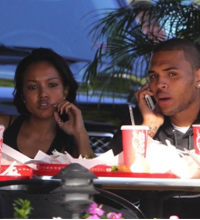 Chris Brown’s Girlfriend Karrueche Feels Threatened By Rihanna’s Fans
