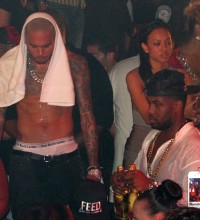 Chris Brown Gets Into Second Fight, Fighting Bodyguards at Club Over VIP table