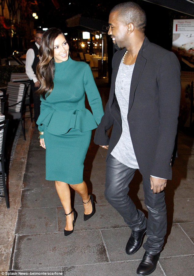 Kanye Takes Kim To Rome For An Early Birthday