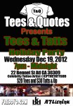 Event: ‘Tees & Tatts Party’ With Celebrity Tattoo Artist @CPTATTGOD