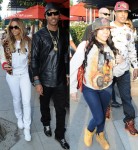 Video: Couples TI, Tiny, Future & Ciara Have Lunch In LA Together