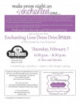 Event: Enchanted Lives Dress Drive & Mixer At Tees & Quotes