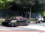 Chris Brown Speeds Through Beverly Hills