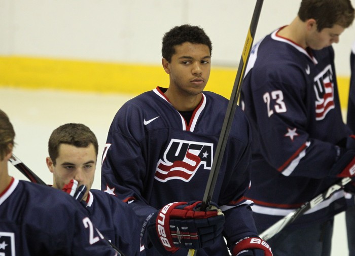 USA Hockey Junior Evaluation Camp - Sweden v USA
