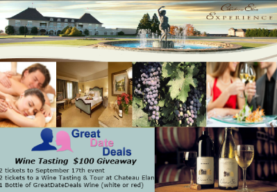 great date deals bow tie wine tasting event