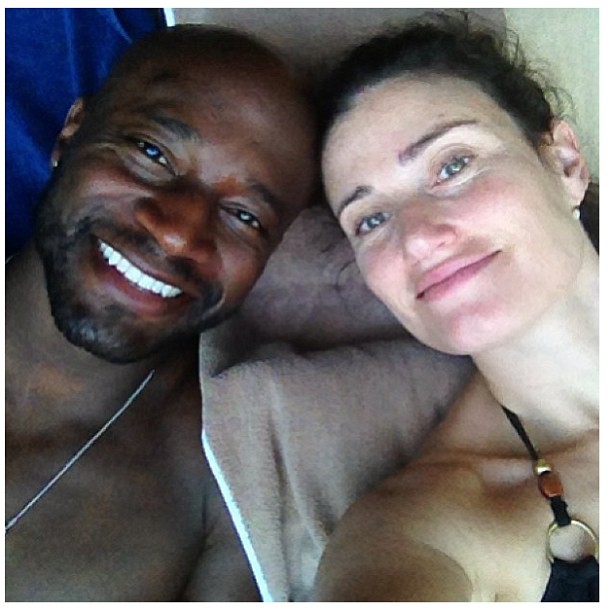 Taye Diggs And Wife