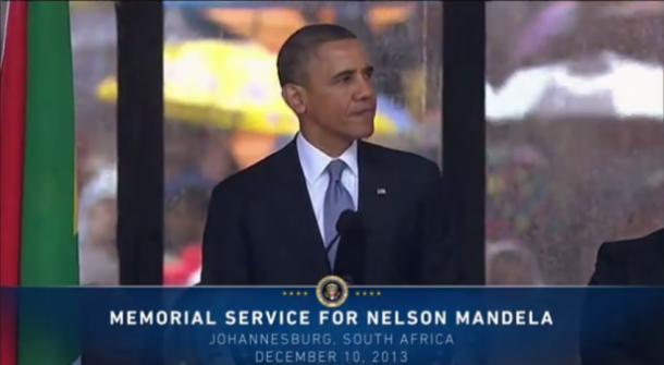 Obama Nelson Mandela Speech