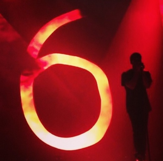 Drake During Toronto Concert