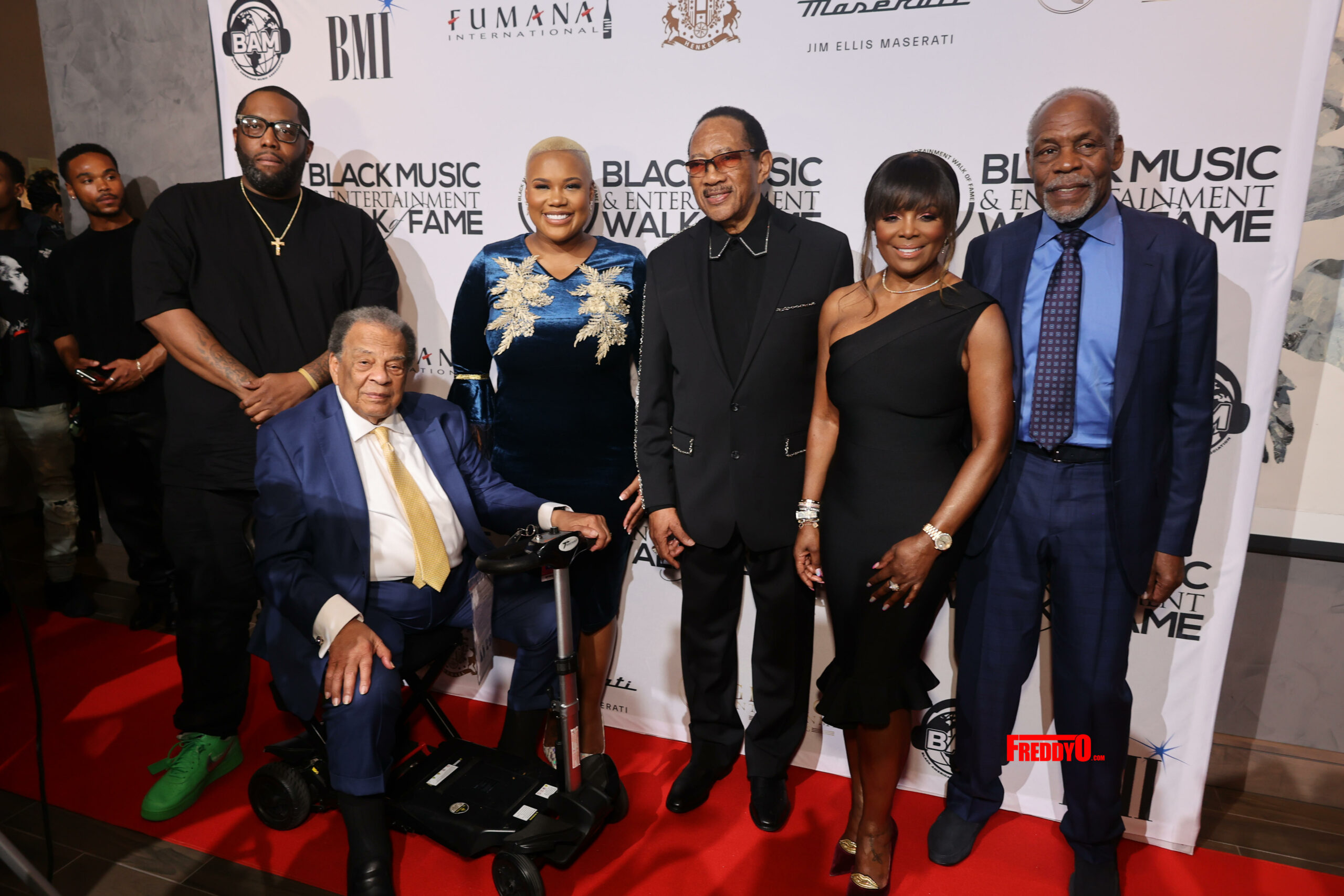 Ambassador Andrew Young, Danny Glover, and Dr. Bobby Jones was all honored at the Black Music & Entertainment Walk of Fame Black History Month Induction Ceremony and Brunch Celebration.