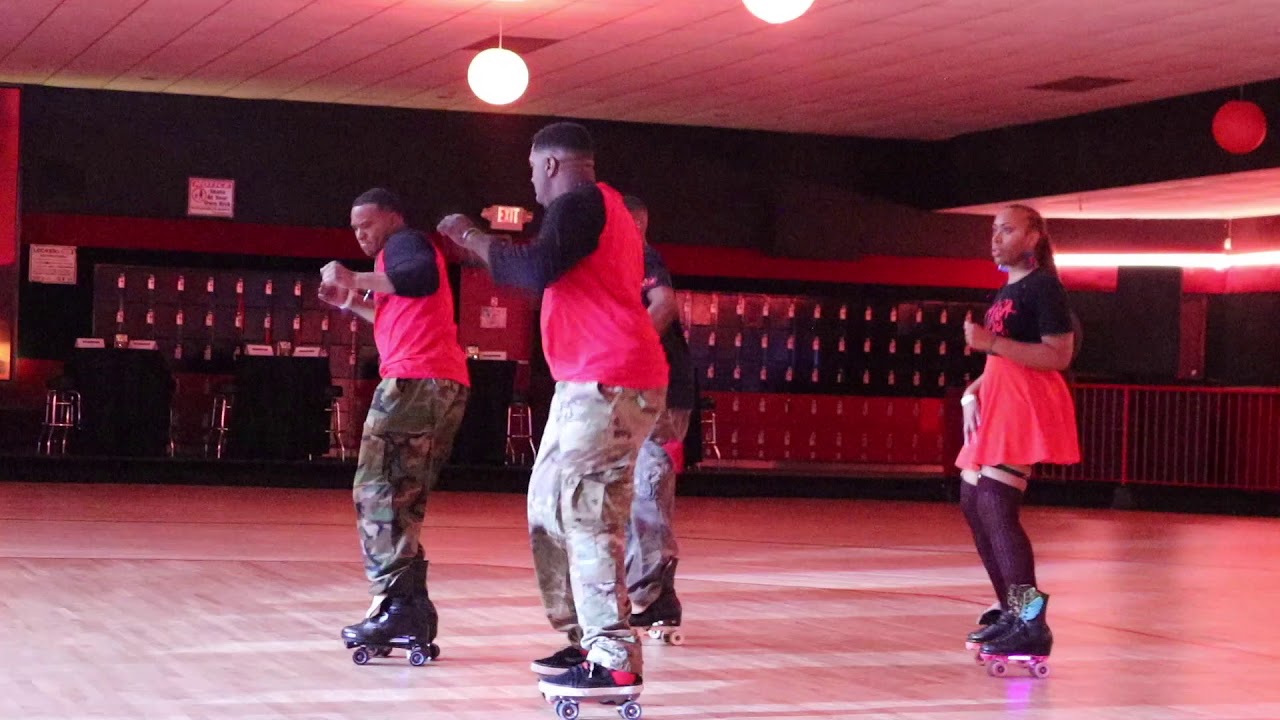 Roller Skaters Show Epic Dance Moves