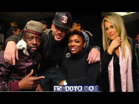 Kandi Burruss, Kim Zolciak & Wyclef Jean Singing Live