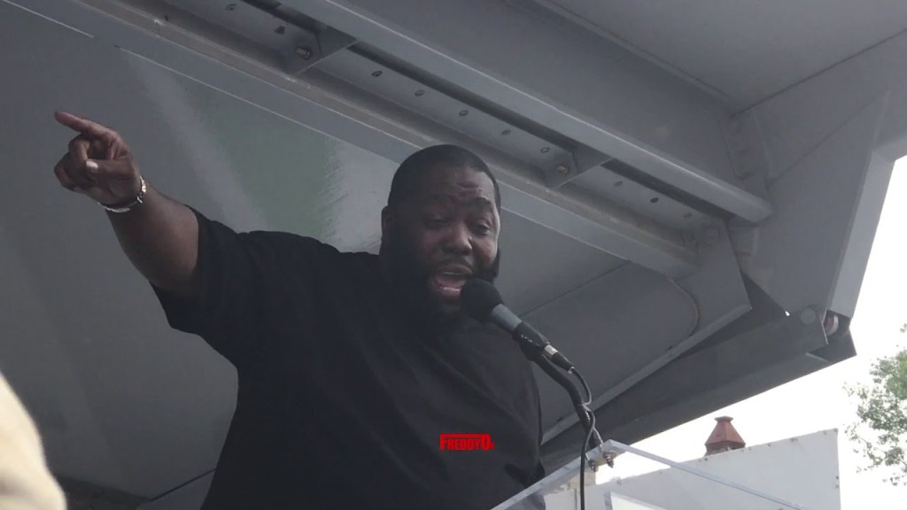 Killer Mikes at Dick Gregory funeral, Talks about T.I. & His Relationship With Dick