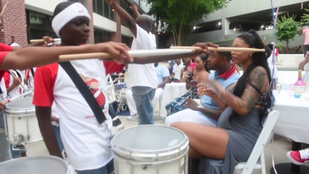 Atlanta Drum Academy Performs For Bambi & Scrappy For Pregnancy&nbsp;Announcement
