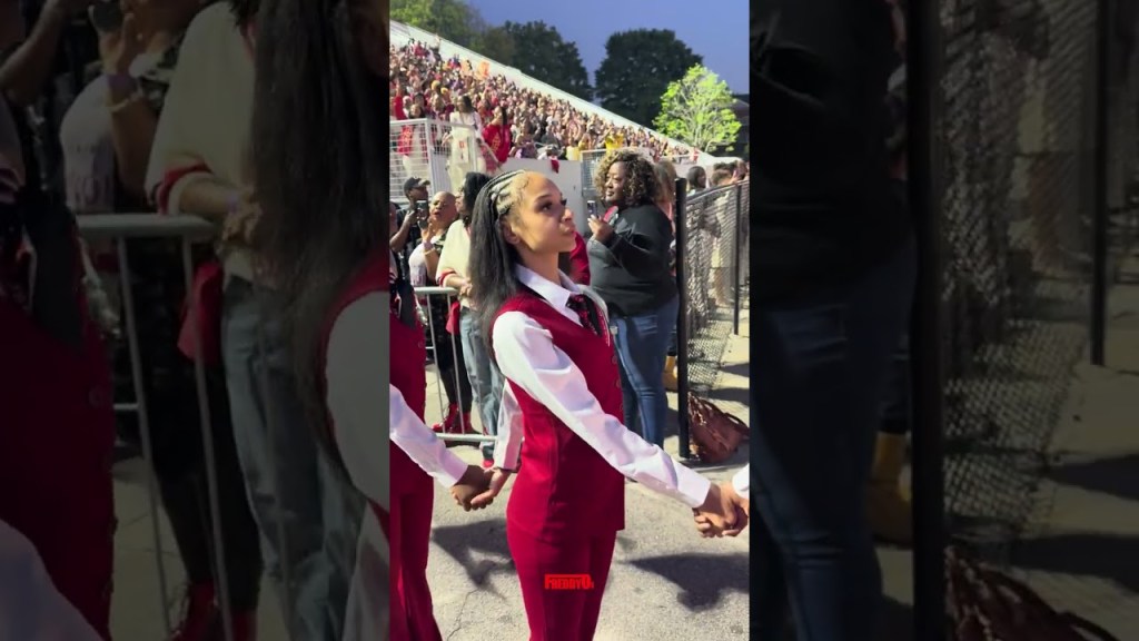 Delta Sigma Theta Spring 2026 line at CAU