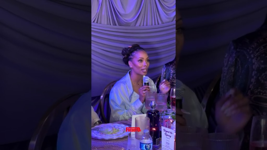 Eva Marcille Beyond the Runway dinner