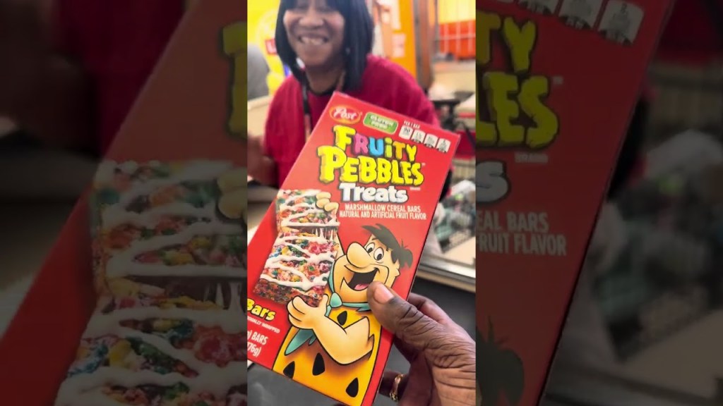 Fruity Pebbles rice crispy treat bars