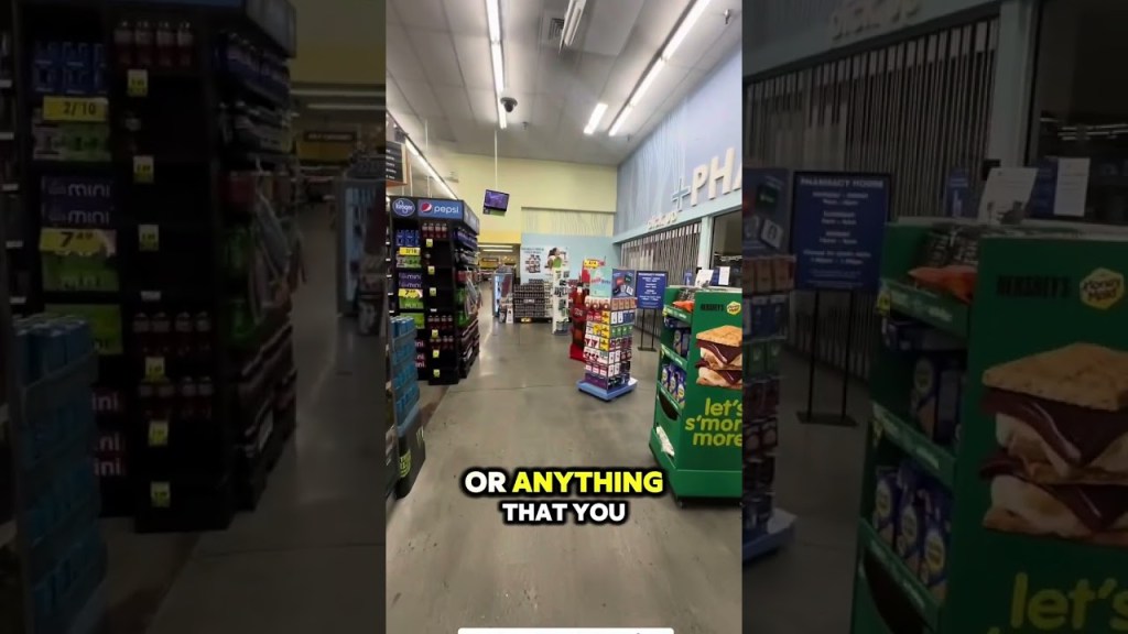 Kroger grocery shelves in Atlanta