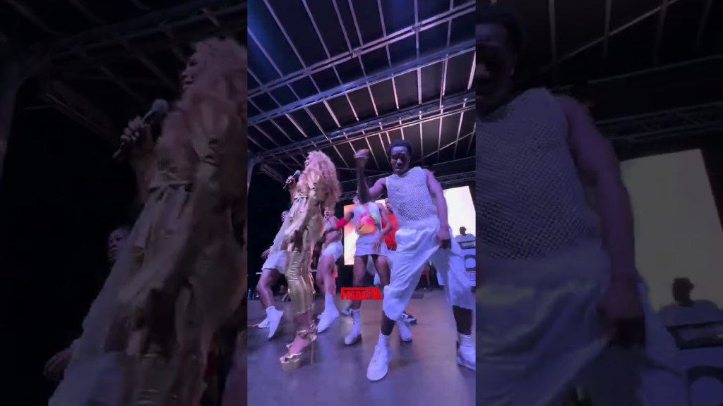 Cynthia Bailey performing The Peach Life live at Atlanta Pride