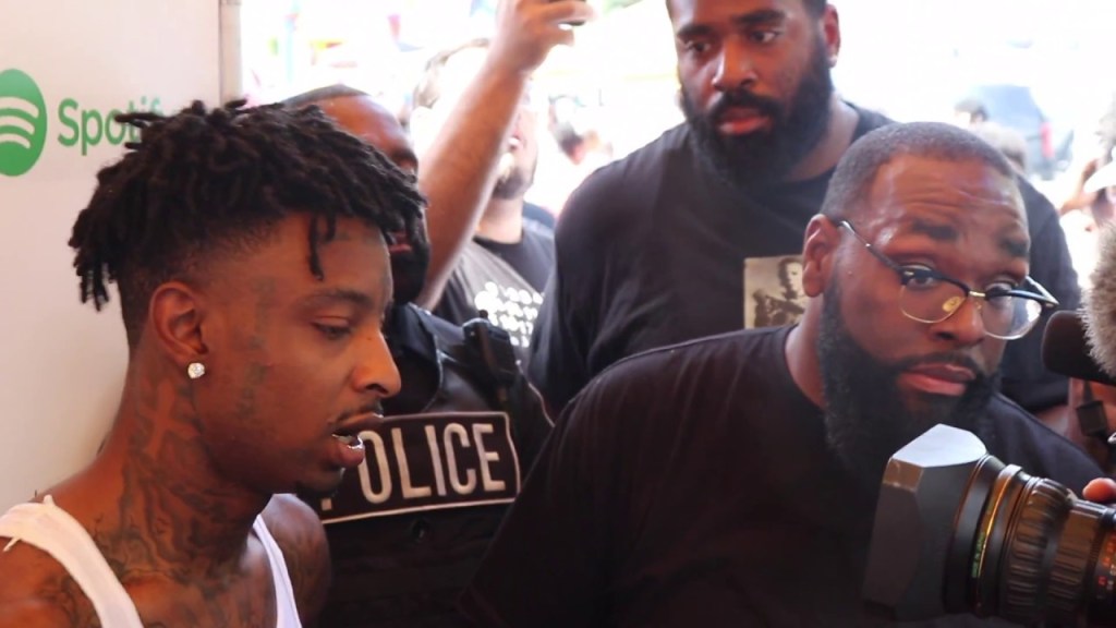 21 Savage Talks Back to School Drive, Shooting & Giving To&nbsp;Kids