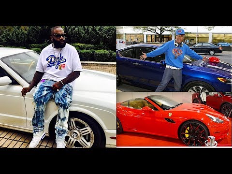 Rick Ross & Nick Cannon $3,000,000 Car Collection At Car & Bike&nbsp;Show